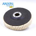 Wool Felt Flap Flat Vertical Disc for Fine Polishing